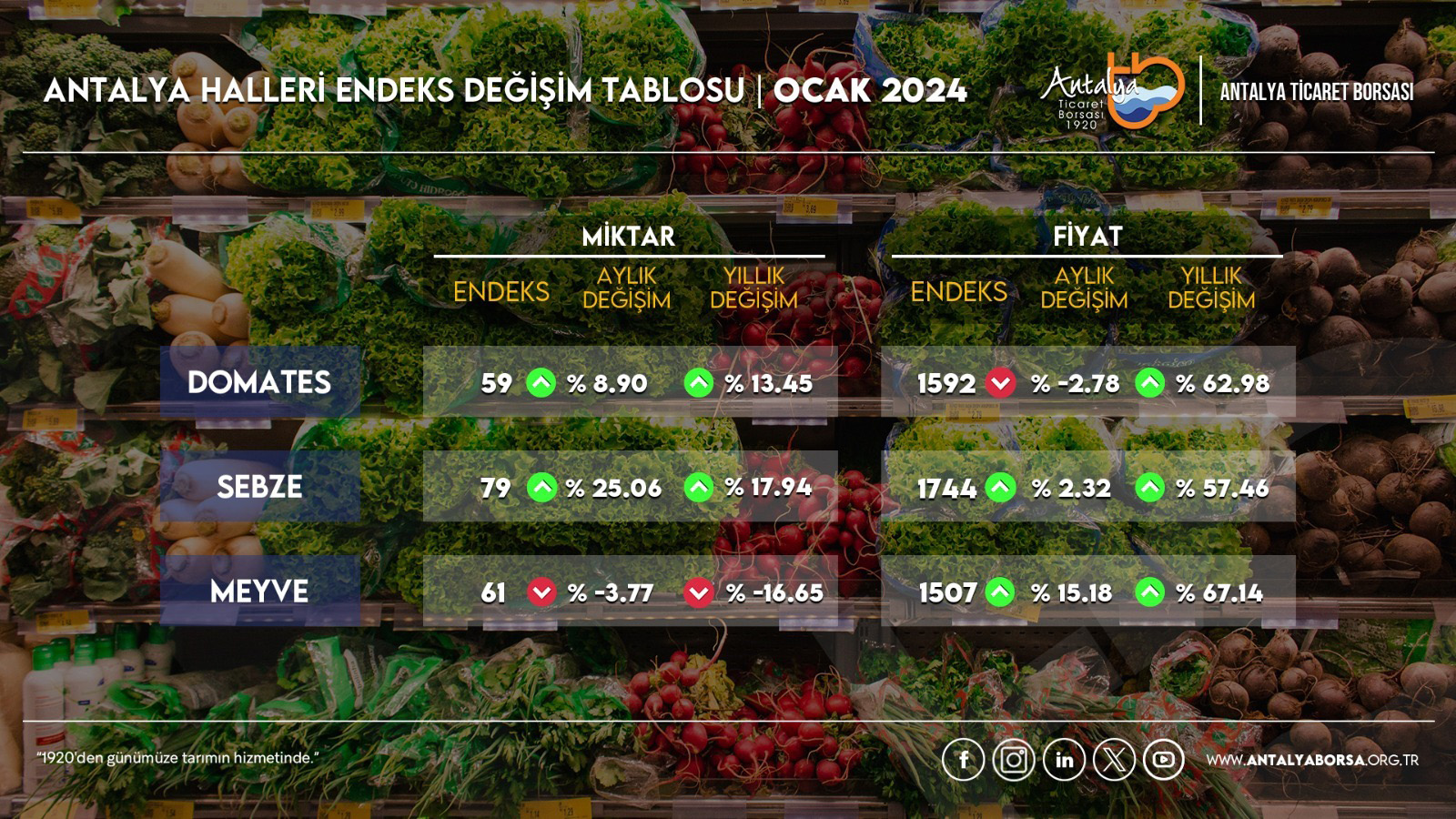 Atb Ocak Ayi Hal Endeksini Acikladi Resim