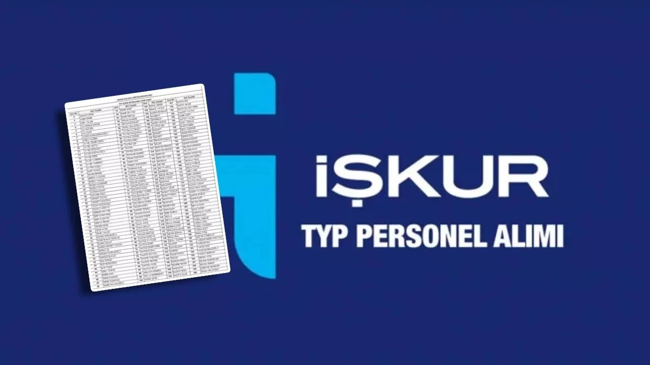 Iskur Typ Is Ilanlari Iskur Personel Alimi 2024 Luyu