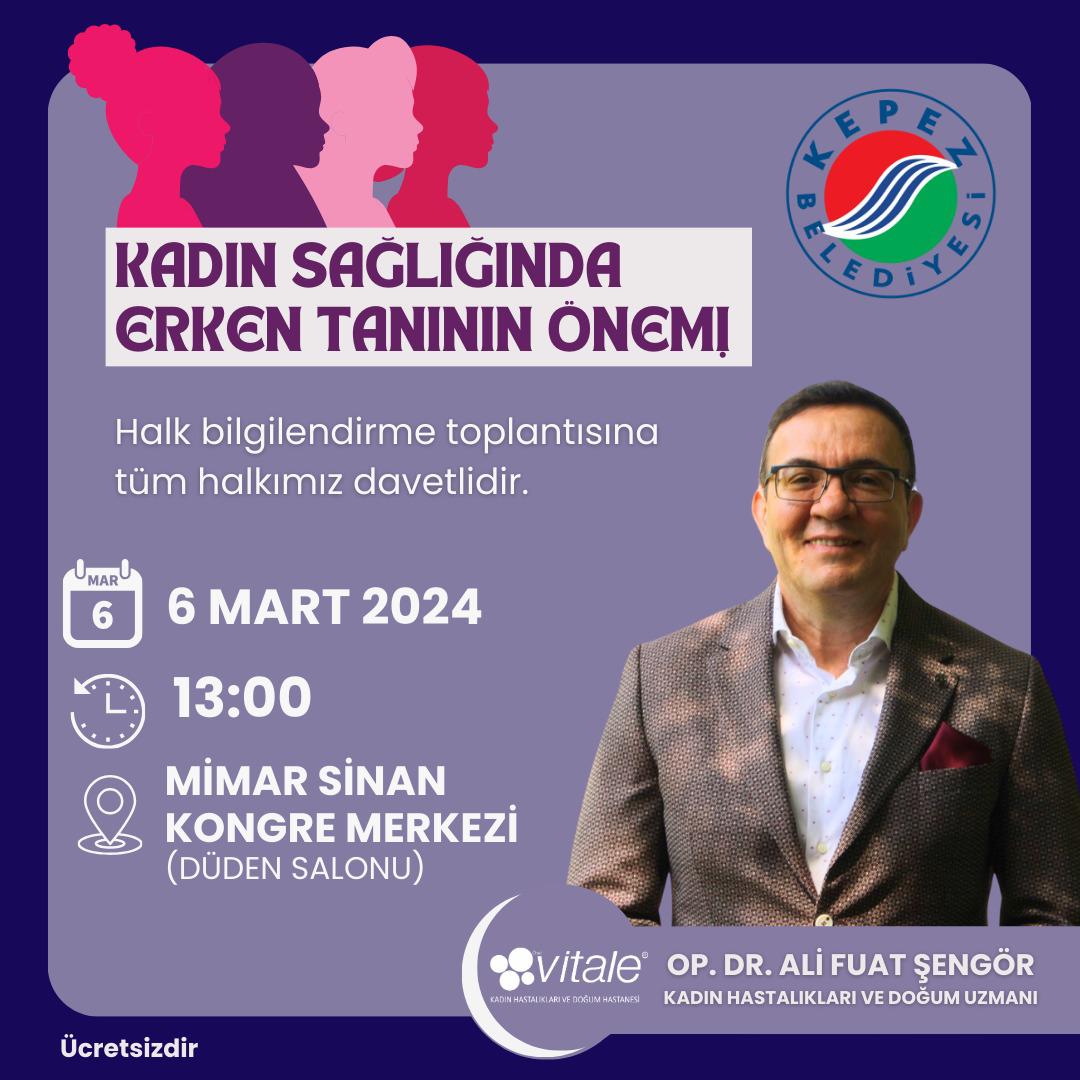 Kadin Sagliginda Erken Taninin Onemi Anlatilacak 2