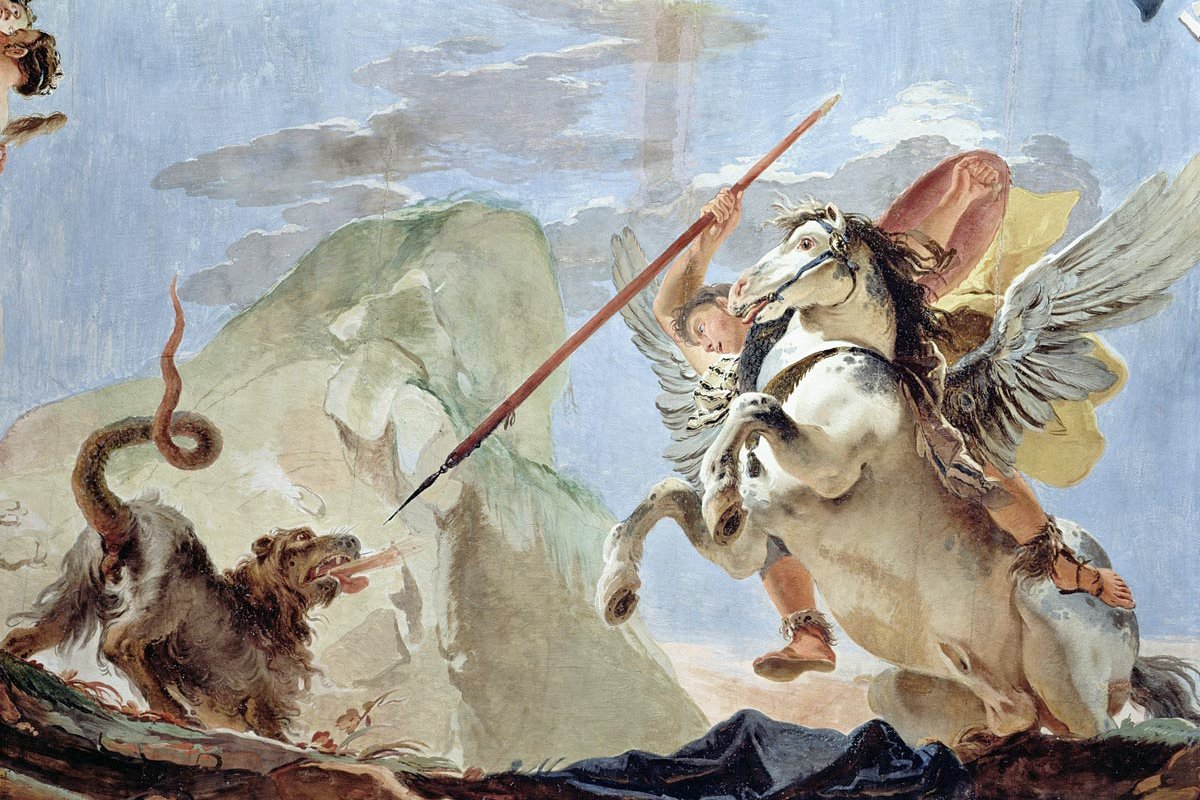 Bellerophon Riding Pegasus