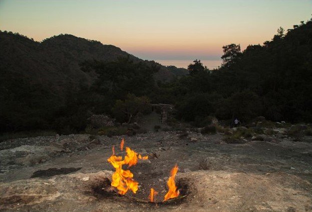 Antalya Gezilecek Yerler Yanartas