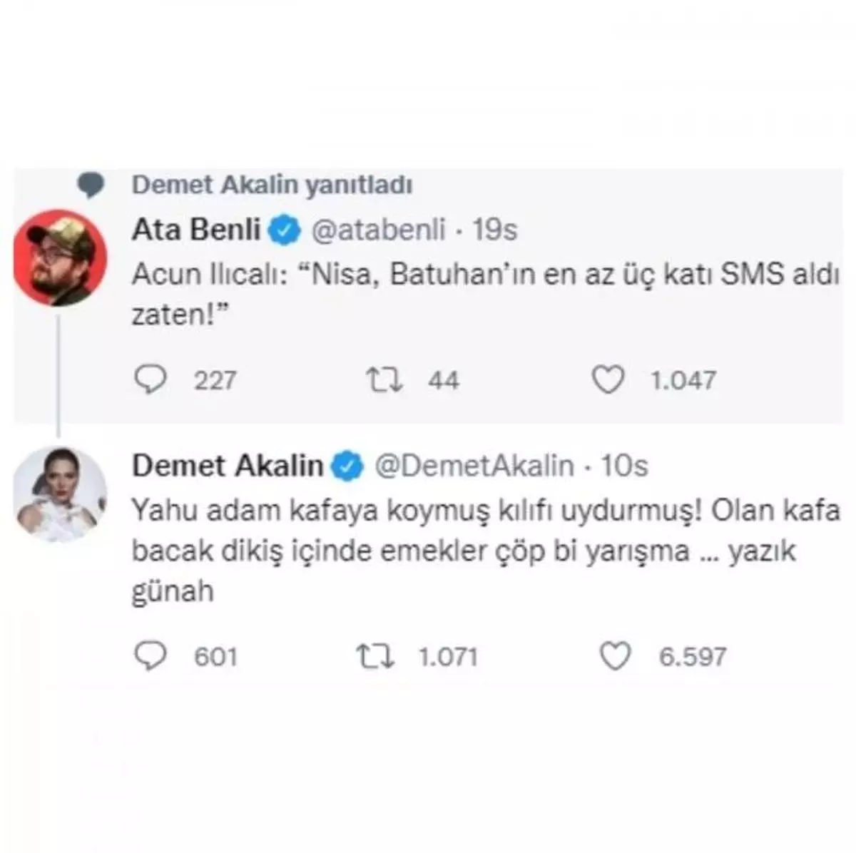 Demet Akalin Survivor Yorum