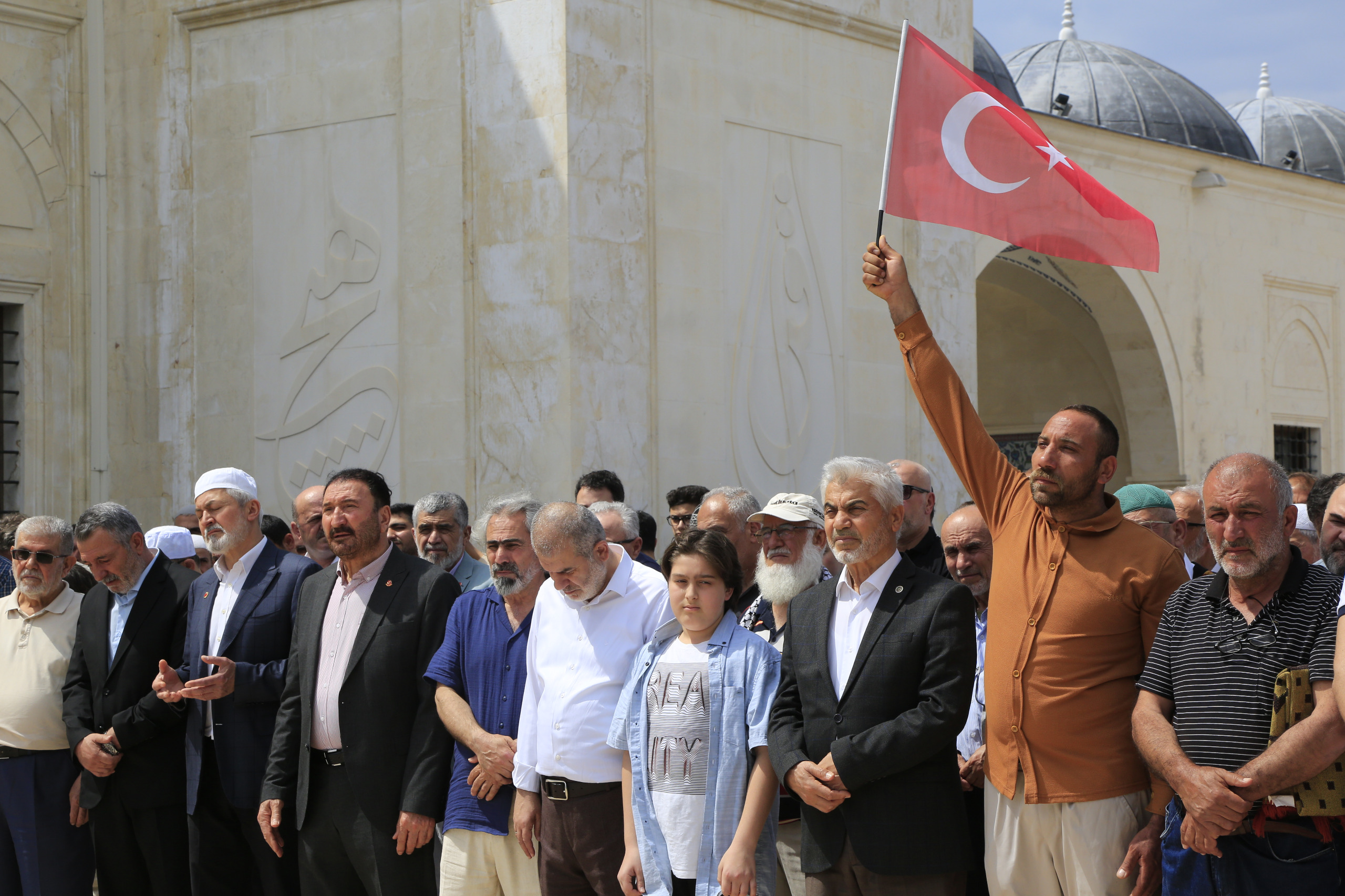 Filistin Için Gıyabi Cenaze Namazı Kılındı (4)