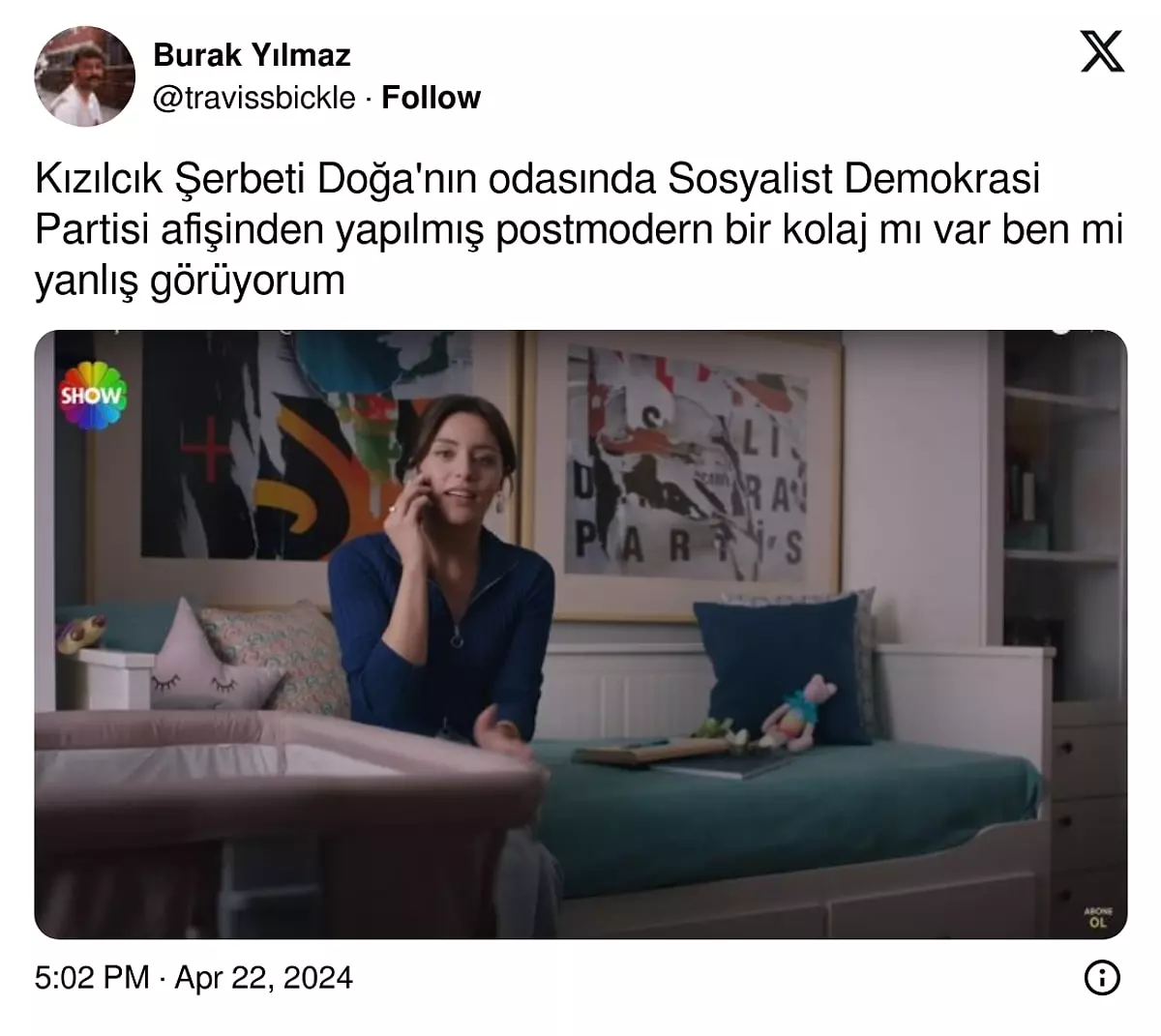 Kizilcik Serbeti Afis Yorum Geldi