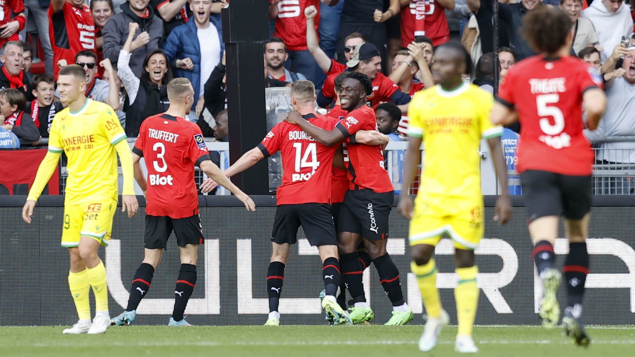 La Joie Des Rennais Dans Le Derby Contre Nantes Le 9 Octobre 2022 1497404
