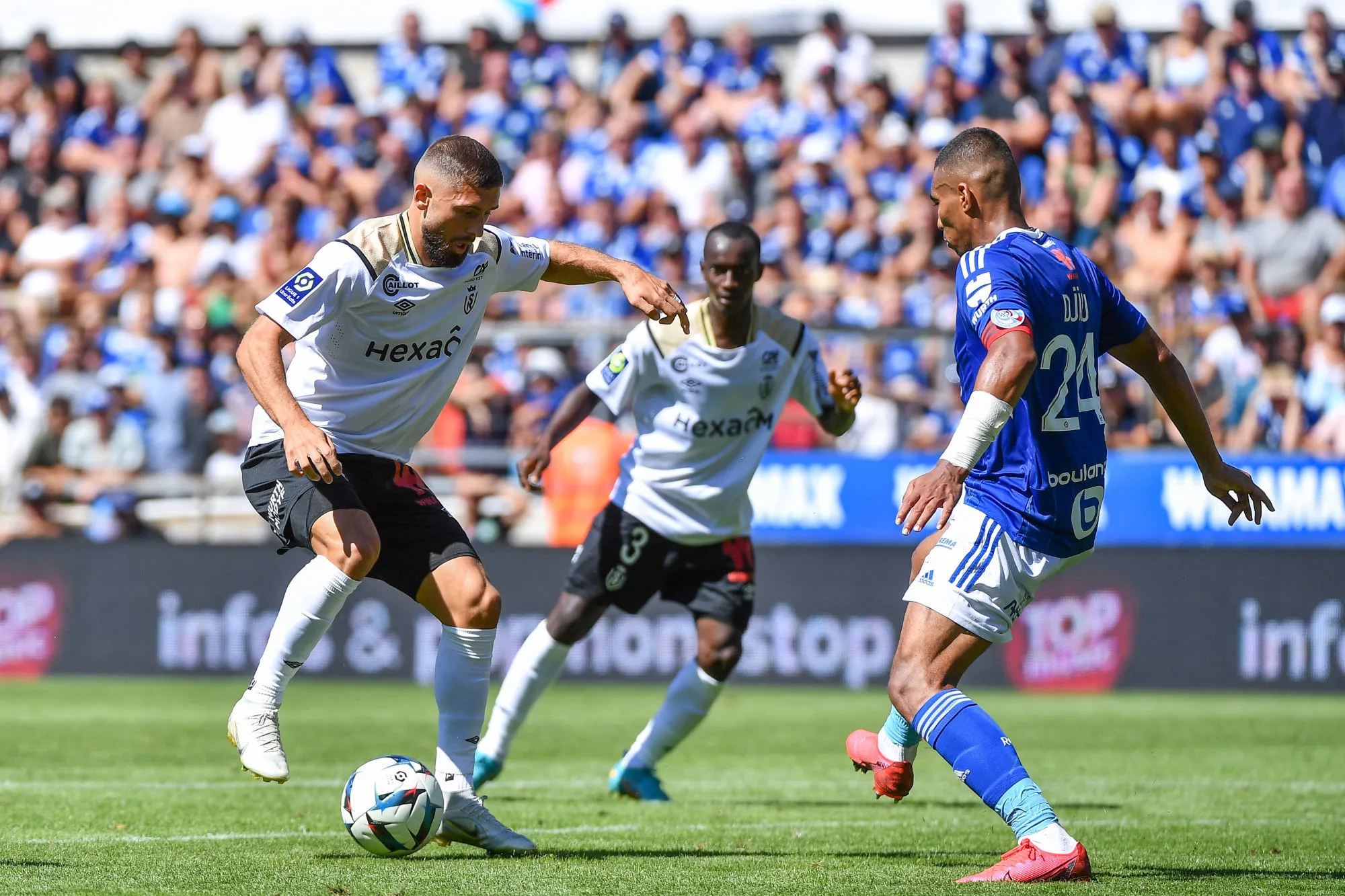 Strasbourg Et Reims Se Quittent Dos A Ligue 1 J3