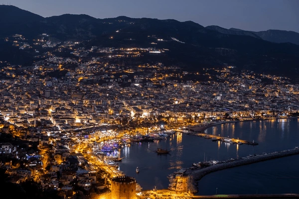 Night City Alanya Turkey Beautiful 600Nw 2337217305