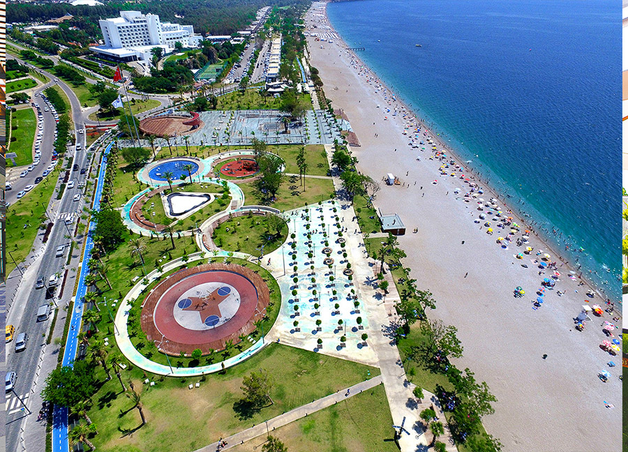 Sahil Antalya Yasam Parki Yesillik