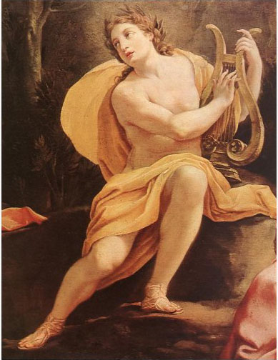 Apollo Playing Lyre