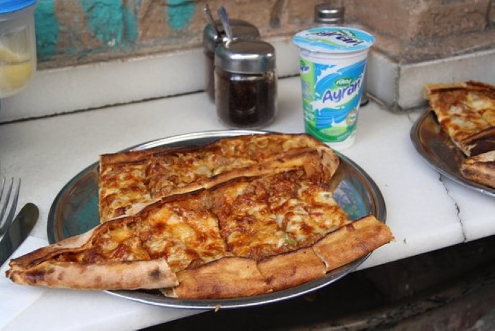 Pide With Ayran (Small)