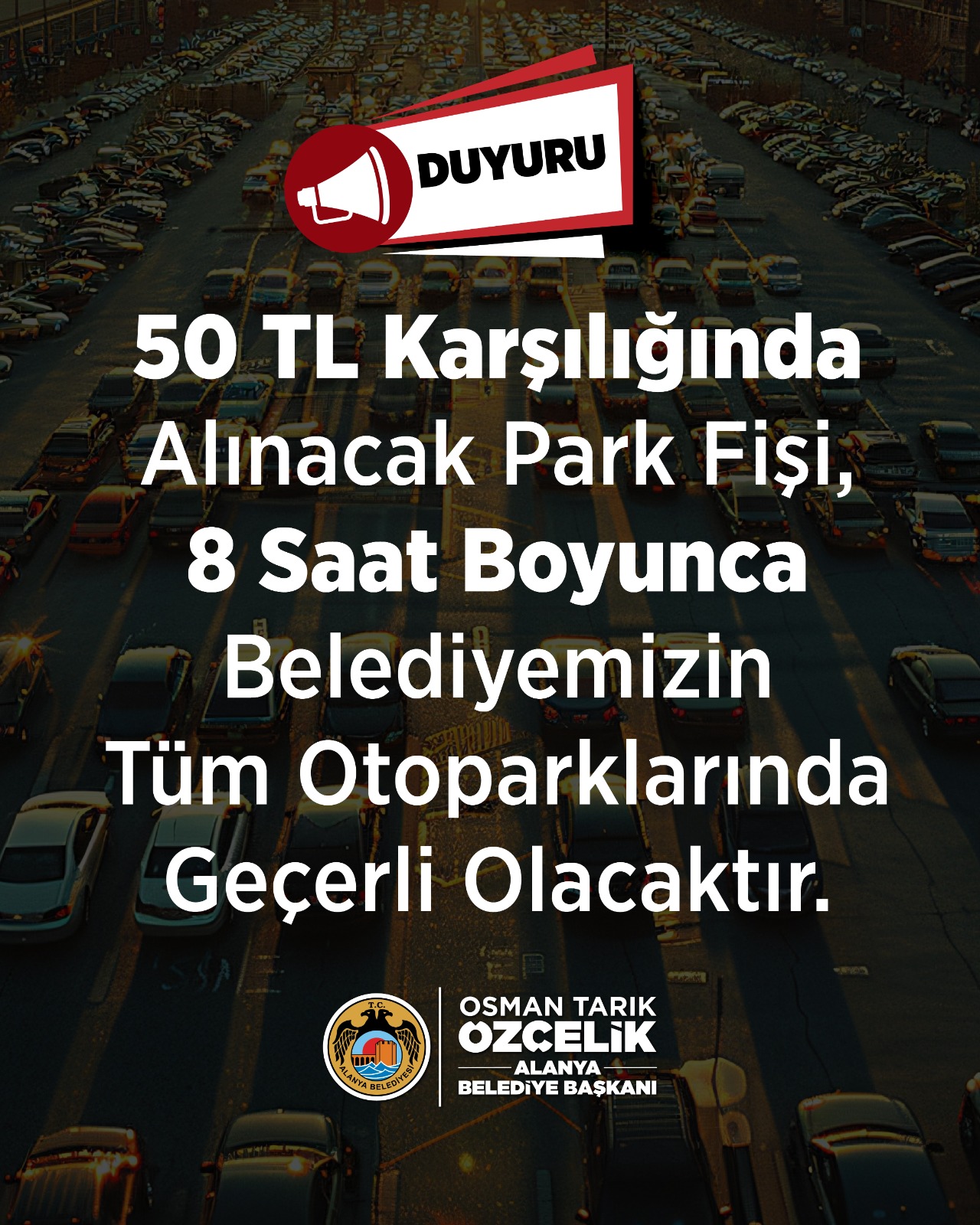 Otopark Ücreti