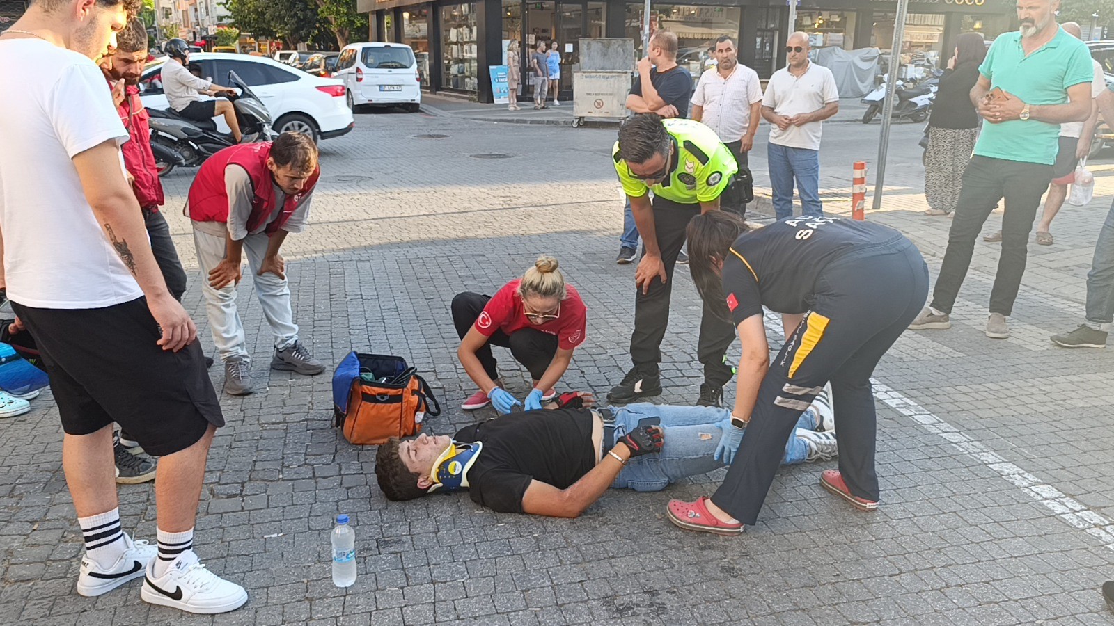 Ambulans Kaza Yaptı (4)