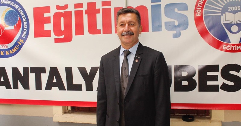 Birleşik Kamu İş Antalya İl Başkanı Sadik Acar