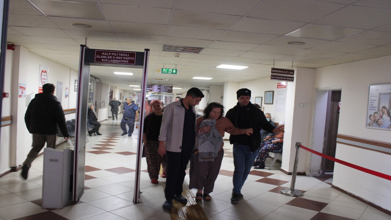 Aydin Devlet Hastanesinde Yangin (1)
