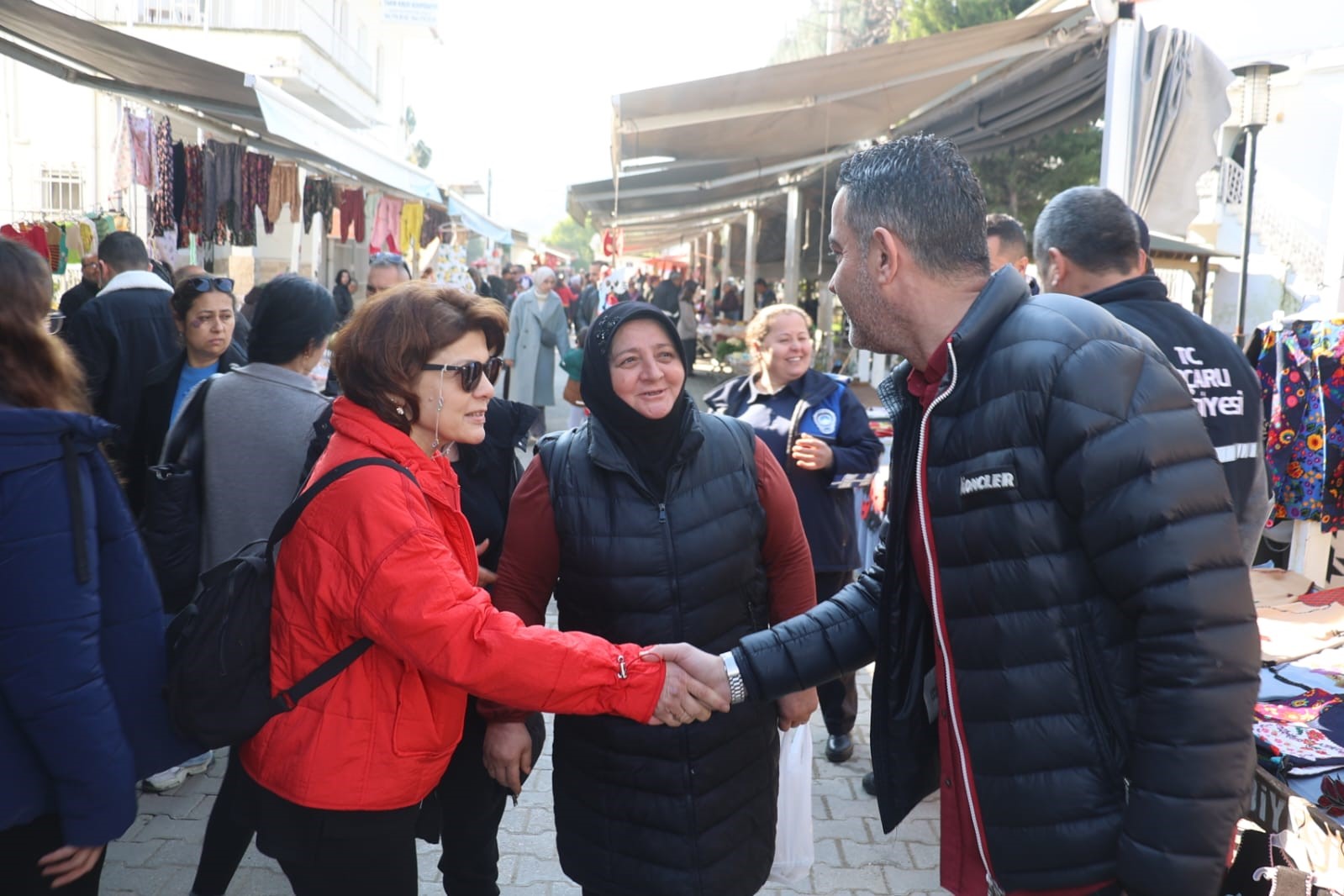 Başkan Pazarı Gezdi (4)