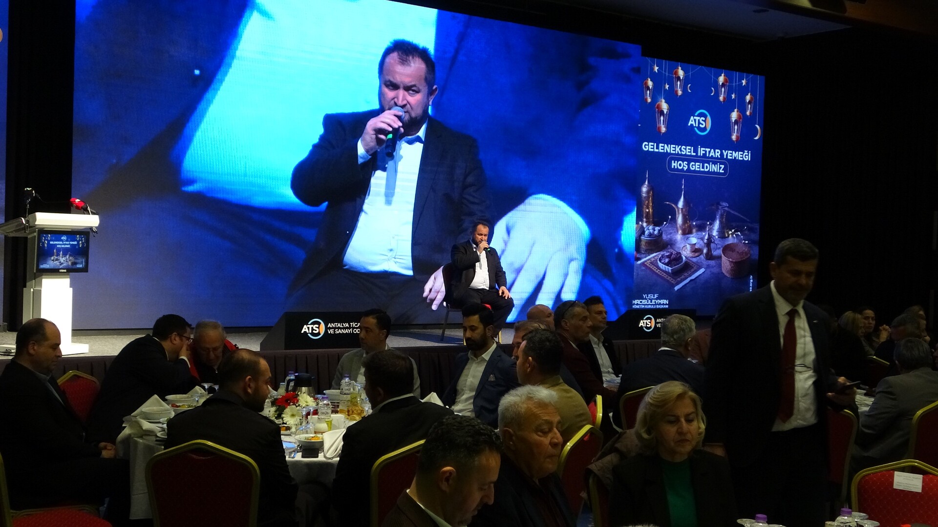 Atso'nun Iftar Programında Iş Dünyası Ile Antalya Protokolü Bir Araya Geldi (5)