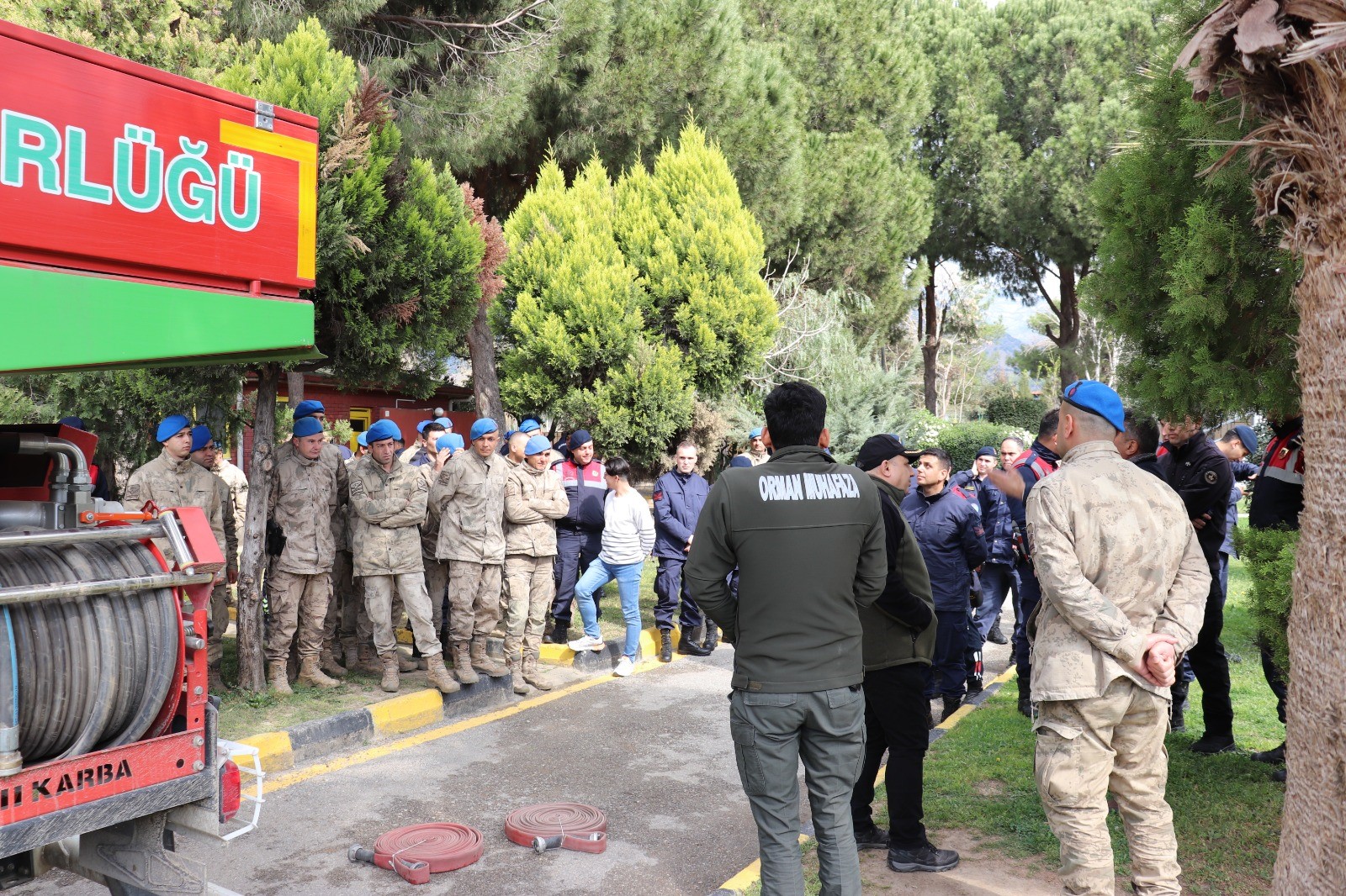 Aydın'da Jandarma Personeline Orman Yangını Eğitimi (3)