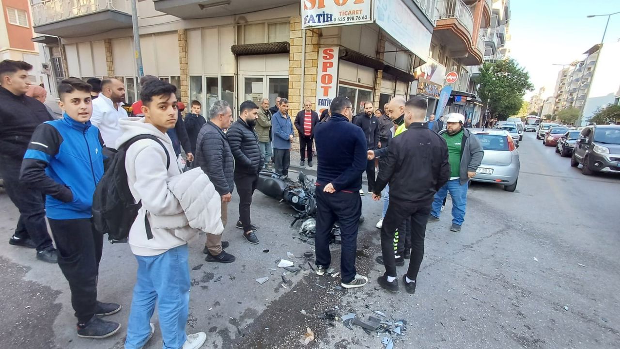 Aydinda Motosiklet Ve Motor Carpisti (1)