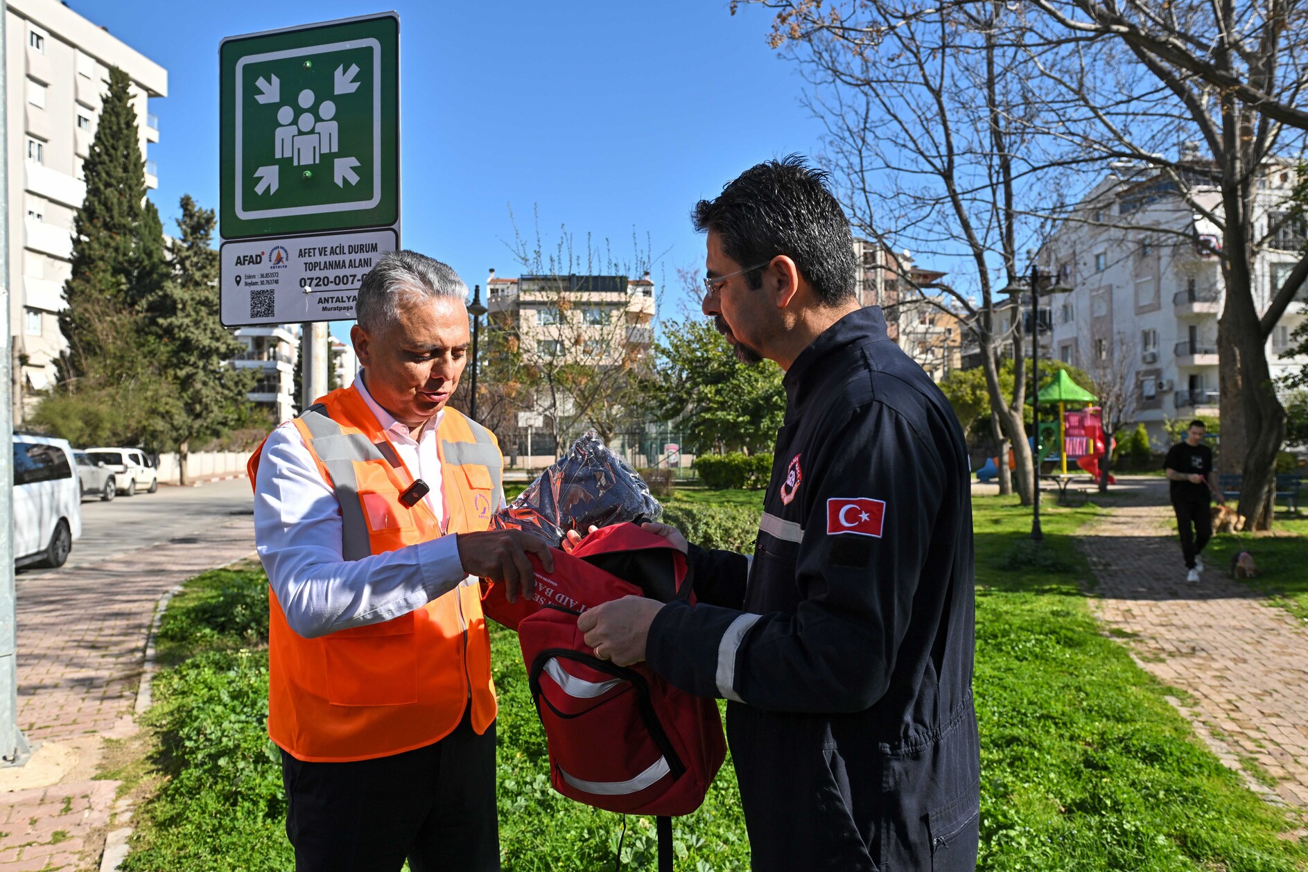 Deprem Toplanma Alanı Çağrı Çekimi (1)