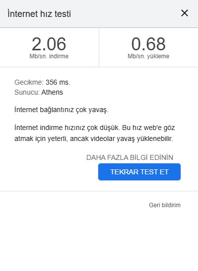 Hız Testi