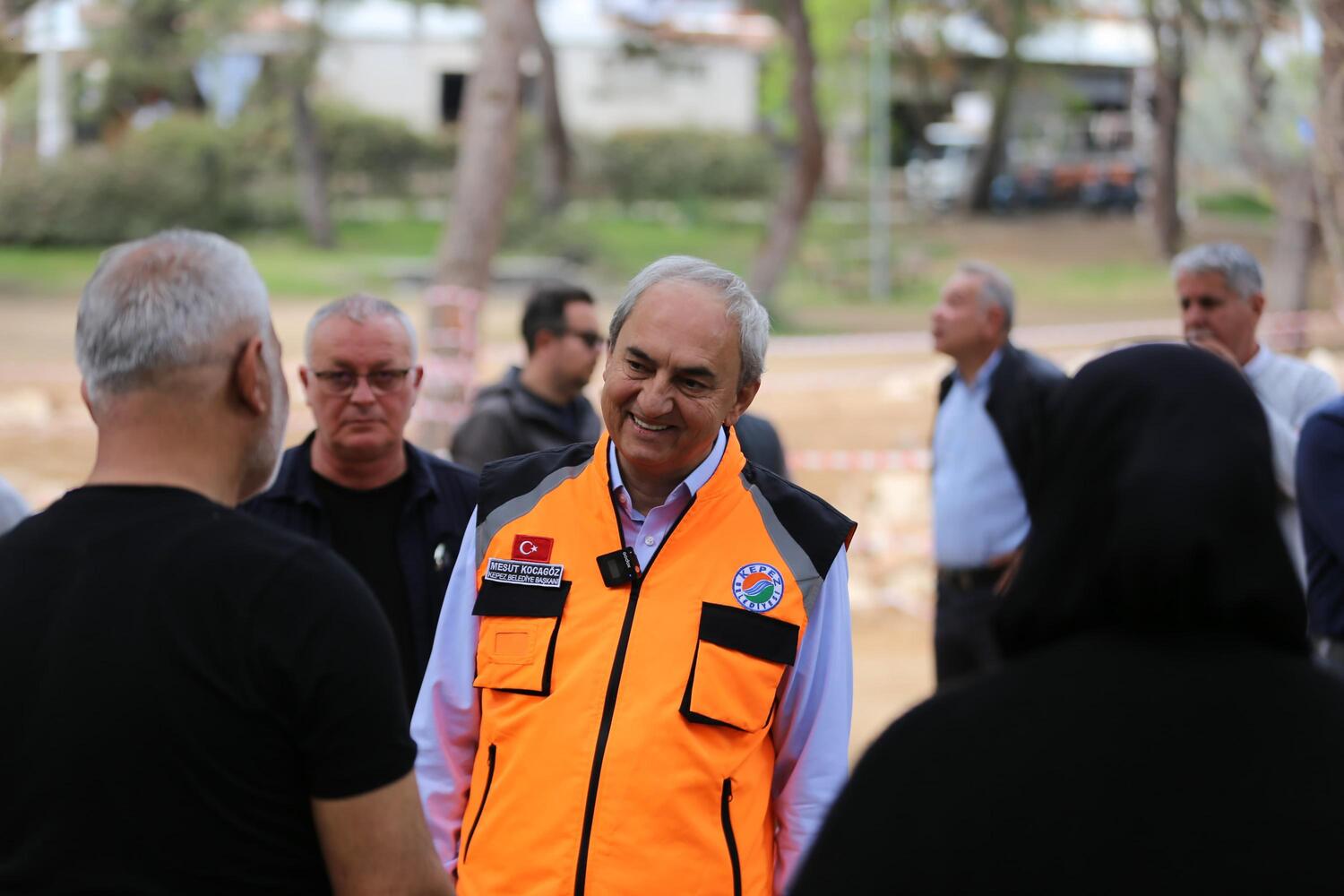 Kocagoz, Dere Islah Calismalarini Inceledi 2