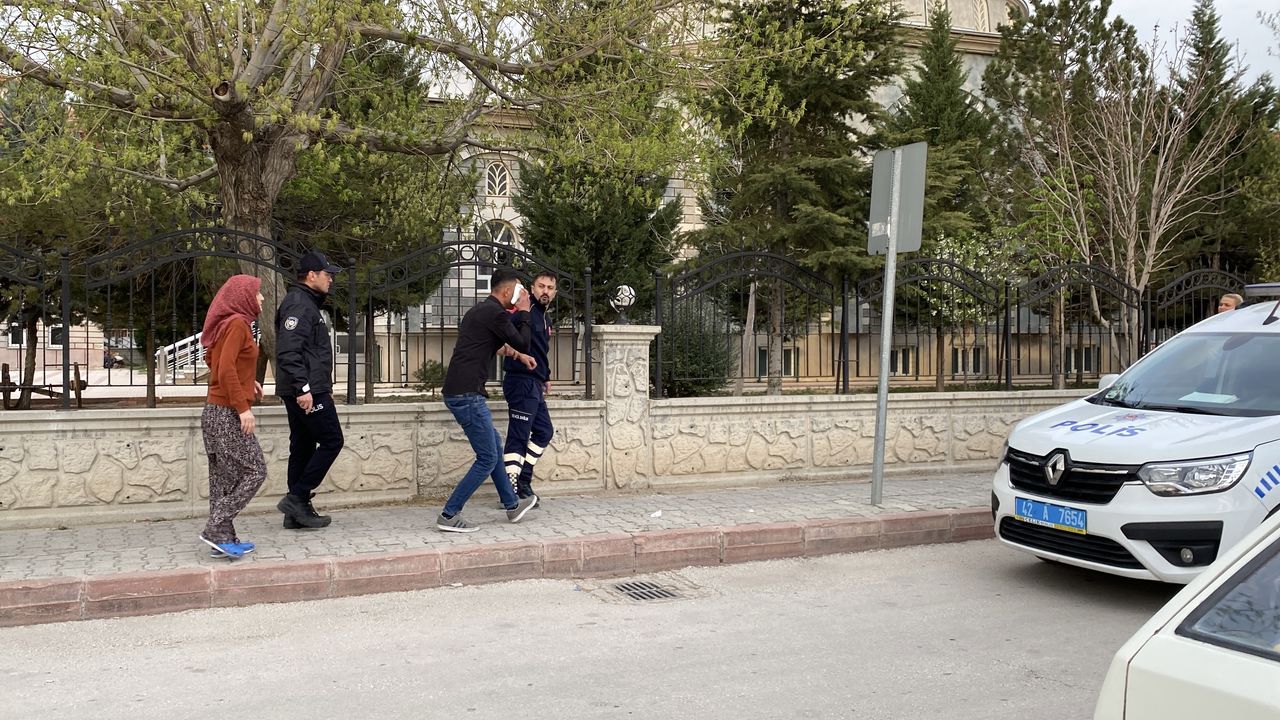 Konyada Kari Koca Tartismasi Aileler Dahil Oldu (3)