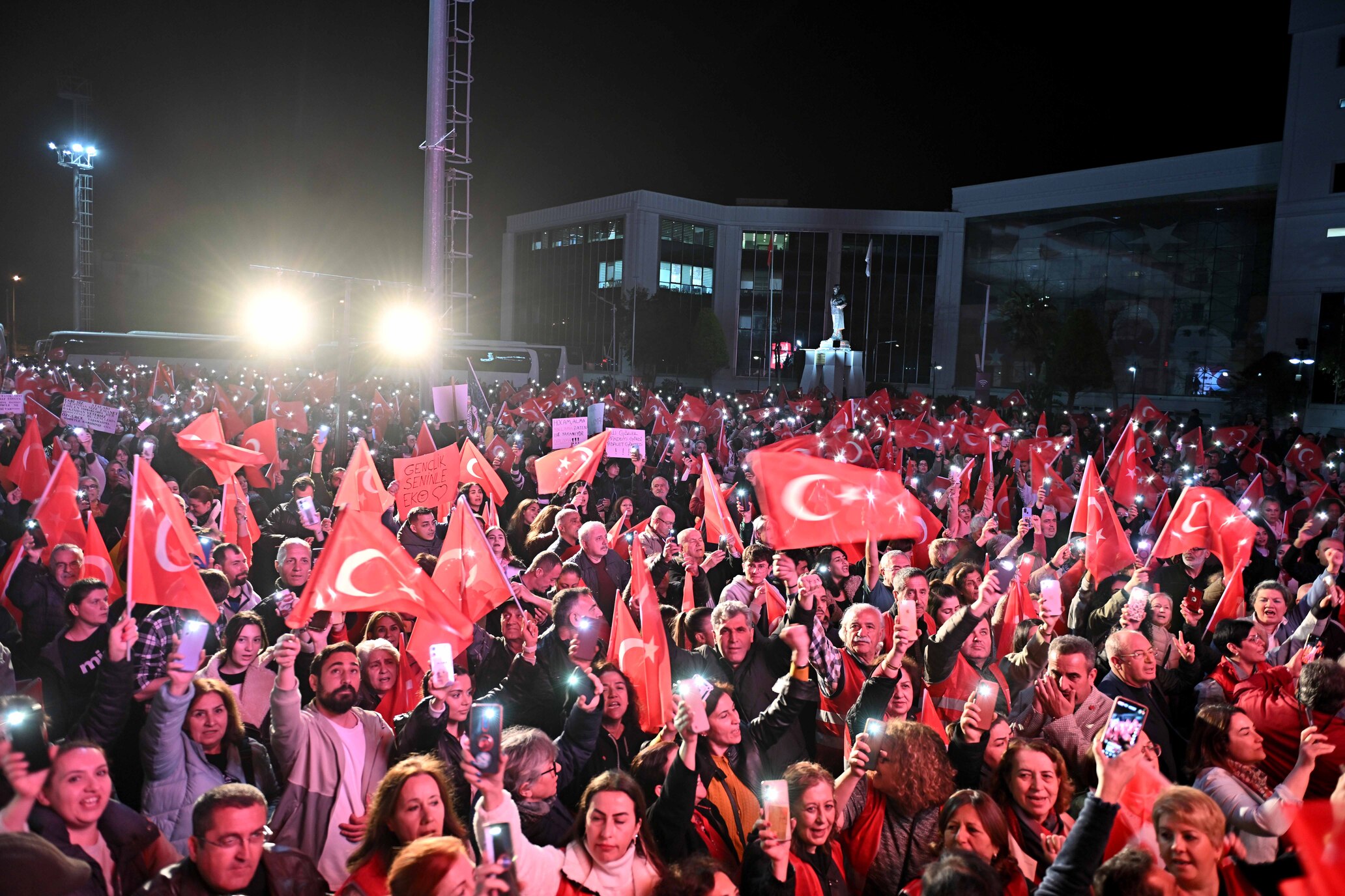 Muratpaşada Demokrasi Nöbeti (6)