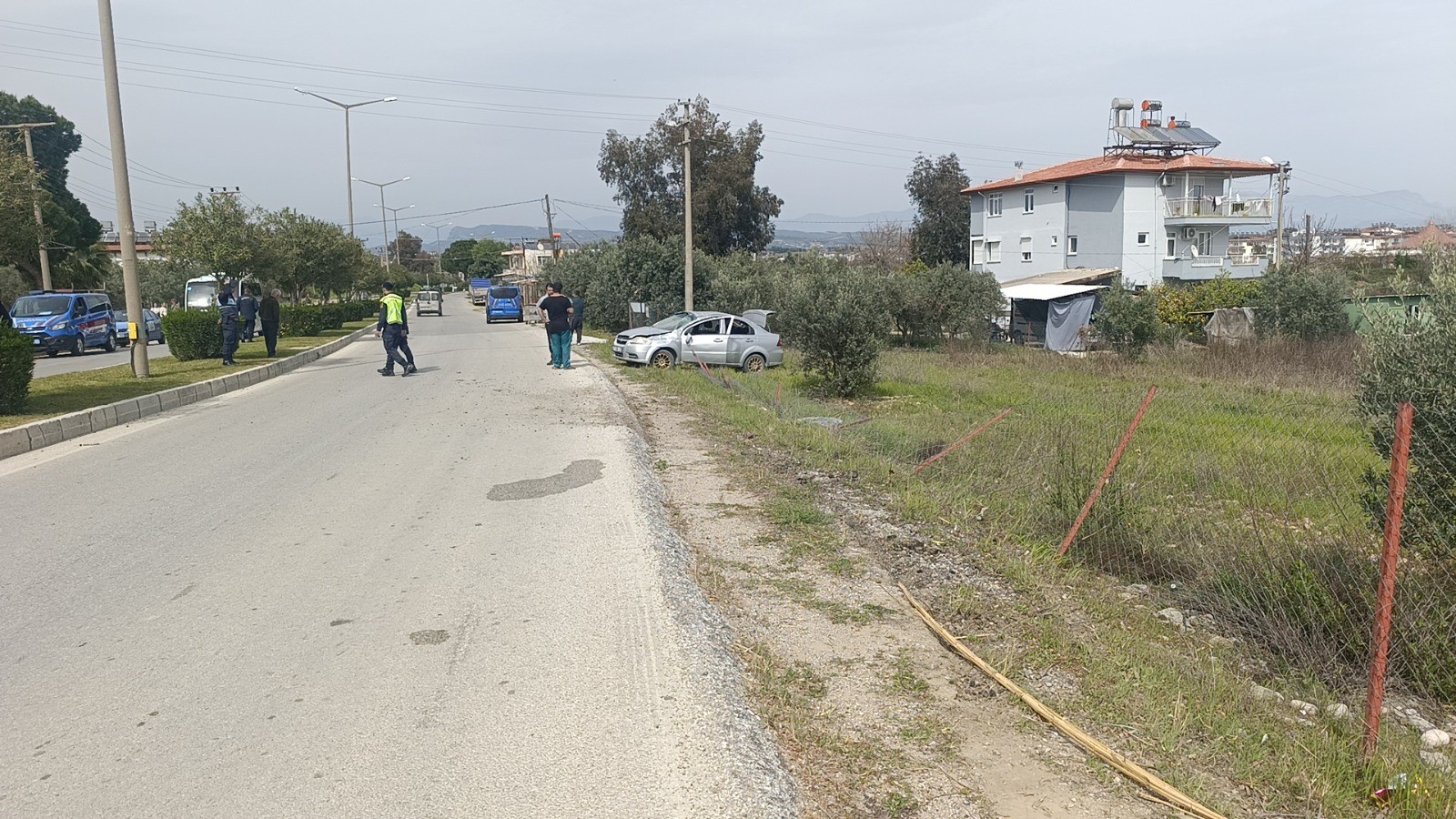 Takla Atan Otomobilden Dışarı Fırladı (3)