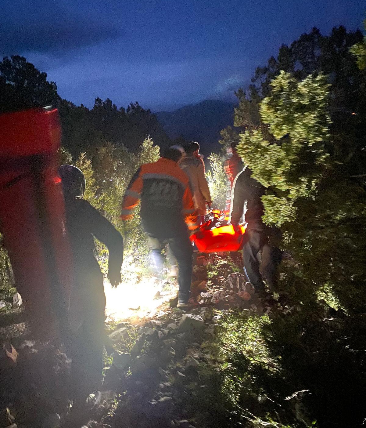 120 Kiloluk Keçi Için Ekipler Seferber Oldu (3)