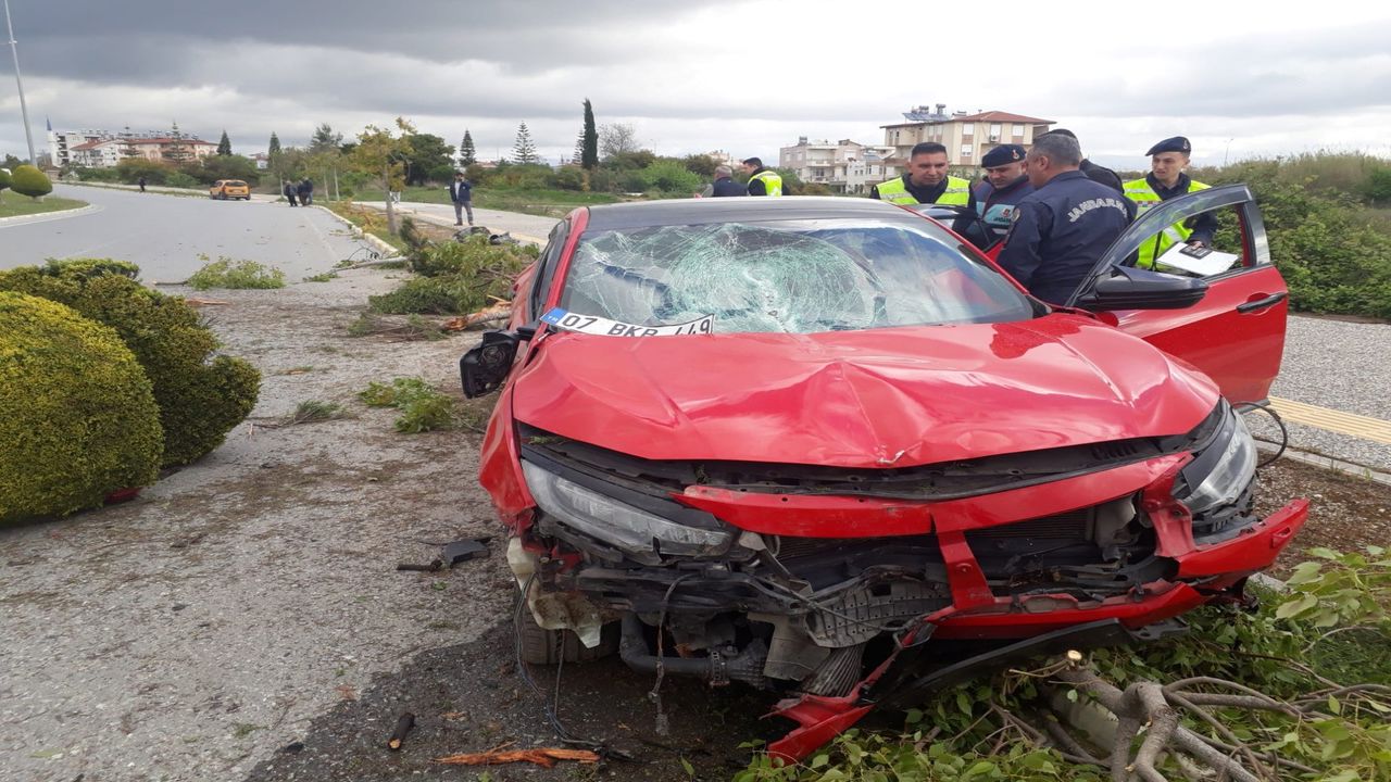 Alkollu Surucu Ortaligi Birbirine Katti (1)