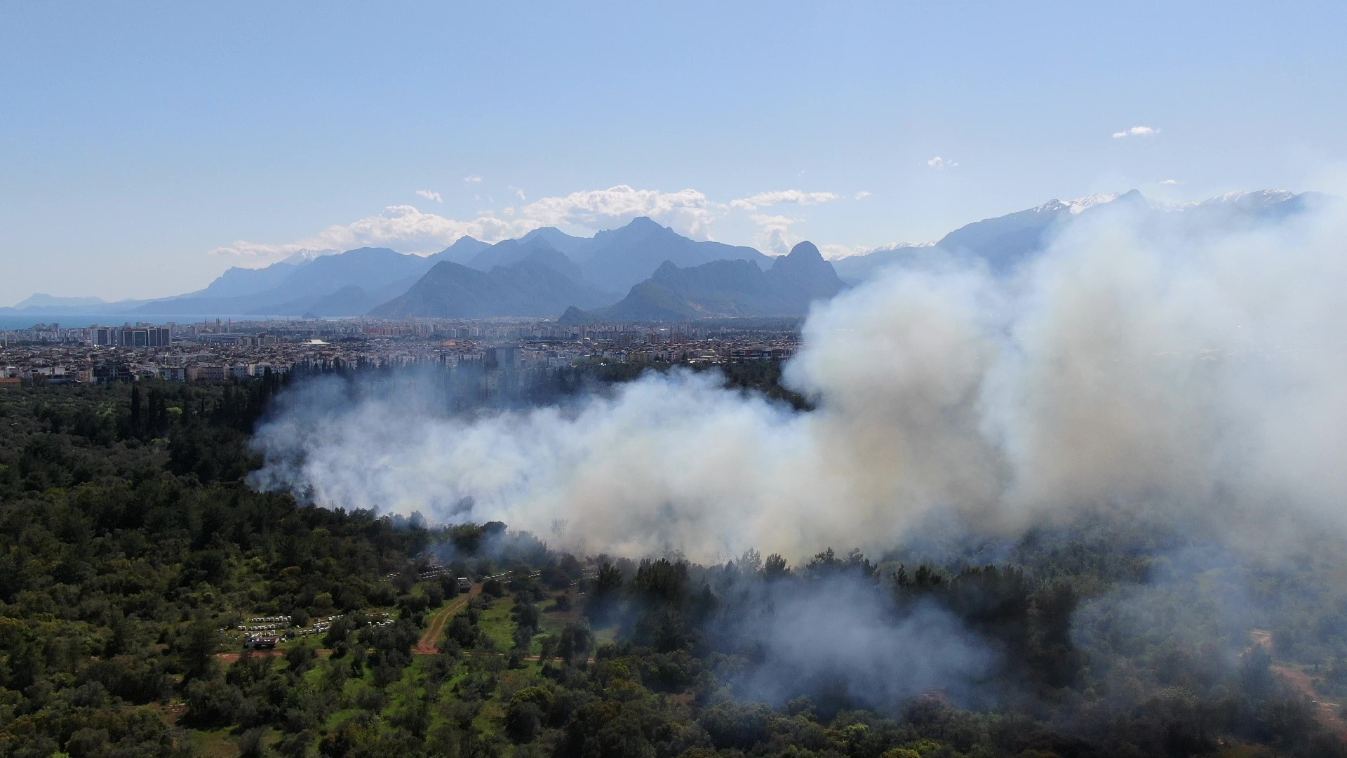 Antalya'nın Akciğerlerinde Korkutan Yangın (4)