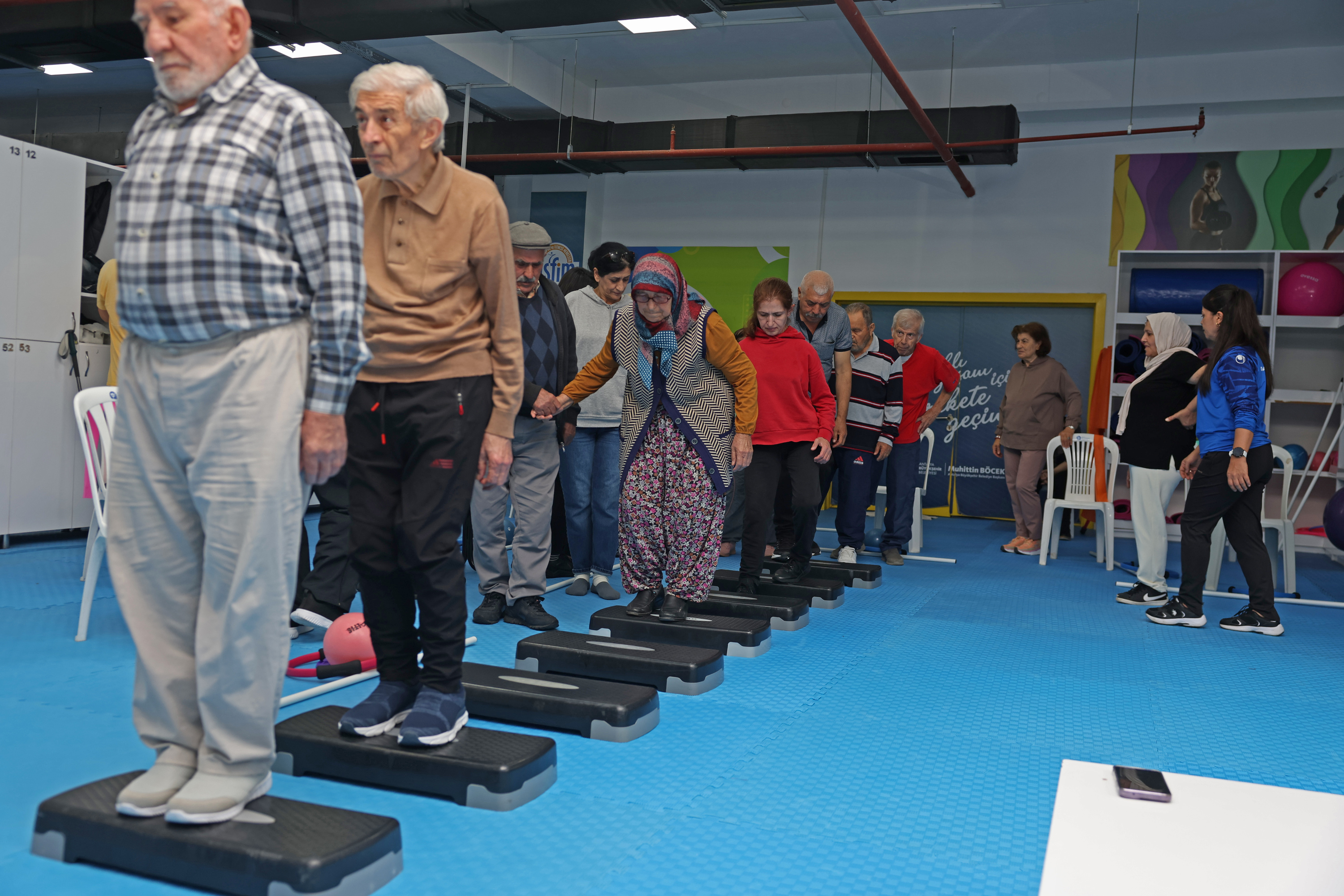 Asfi̇m'de Parkinson Hastaları Hayata Bağlanıyor (10)