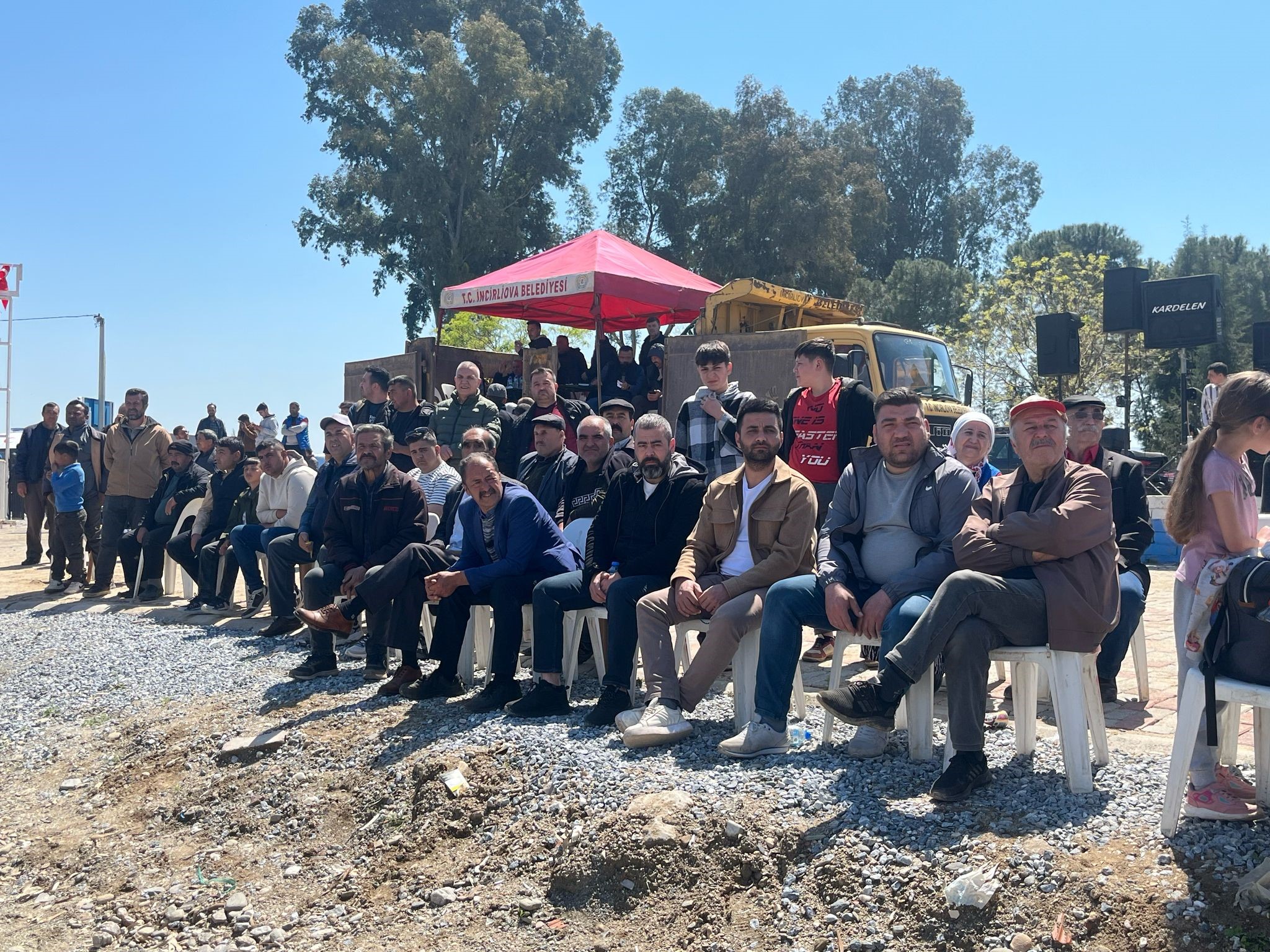 İncirliova'da Pehlivan Boğalar Arenaya Çıktı (4)