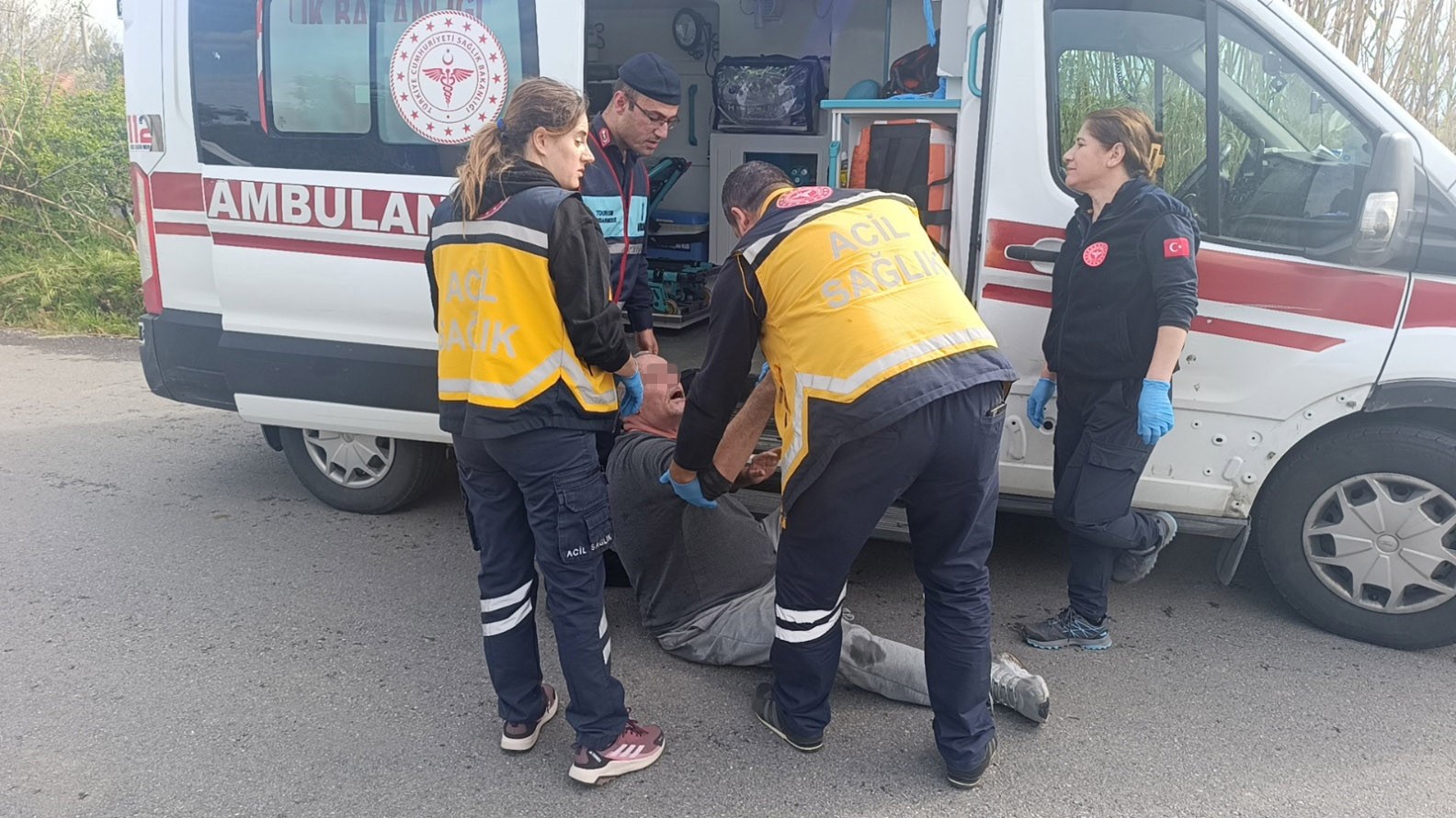 Kaza Yapan Alkollü Sürücü Hakaret Ve Küfür Yağdırdı (2)