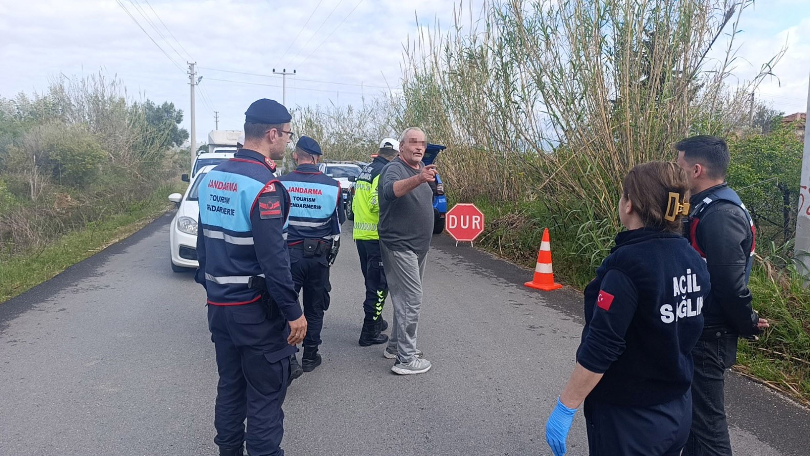 Kaza Yapan Alkollü Sürücü Hakaret Ve Küfür Yağdırdı (5)