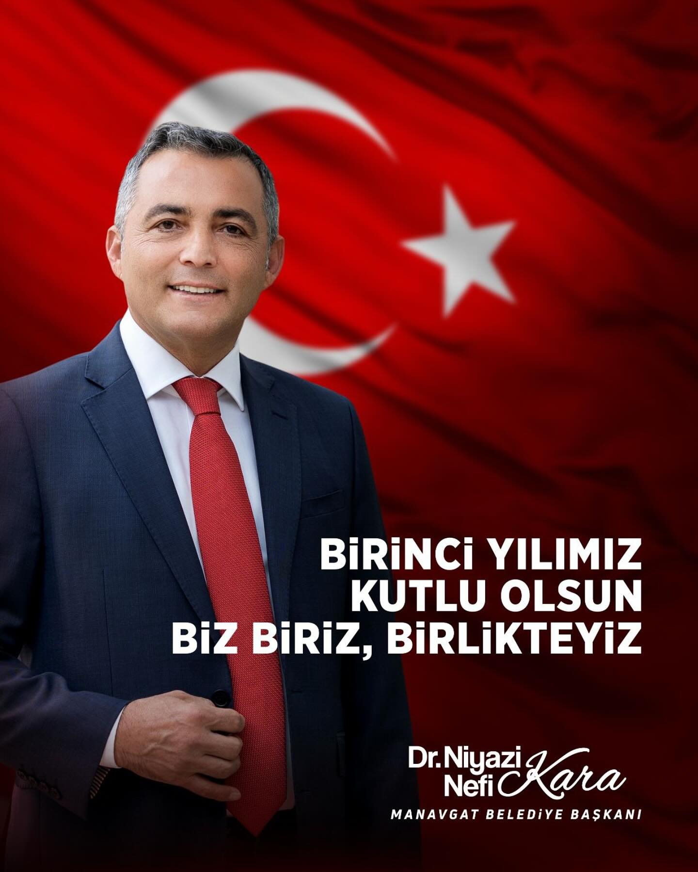 Manavgat Belediye Başkanı Niyazi Nefi Kara’dan Birinci Yıl Mesajı-1