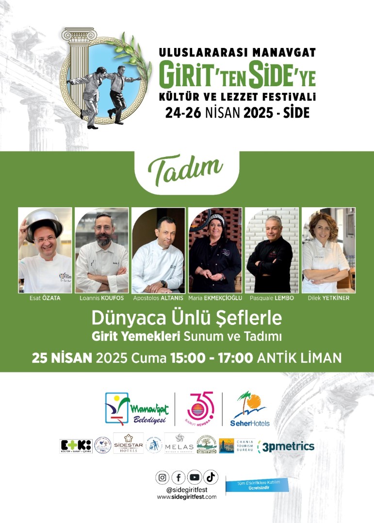 Manavgat, Girit Lezzetleriyle Dünya Gastronomi Sahnesine Çıkıyor (4) (Large)