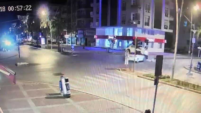 Manavgat’ta Meydana Gelen Kazada Yaralanan Olmadı (1)
