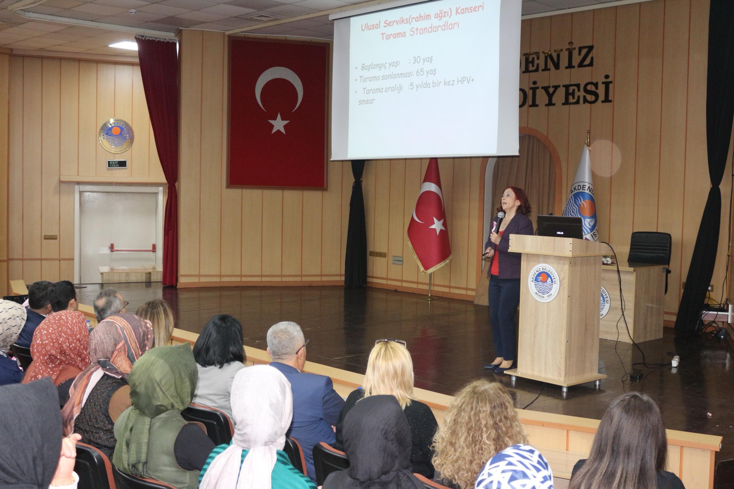 Mersin'de 'Erken Teşhis Hayat Kurtarır' Temalı Konferans (3)
