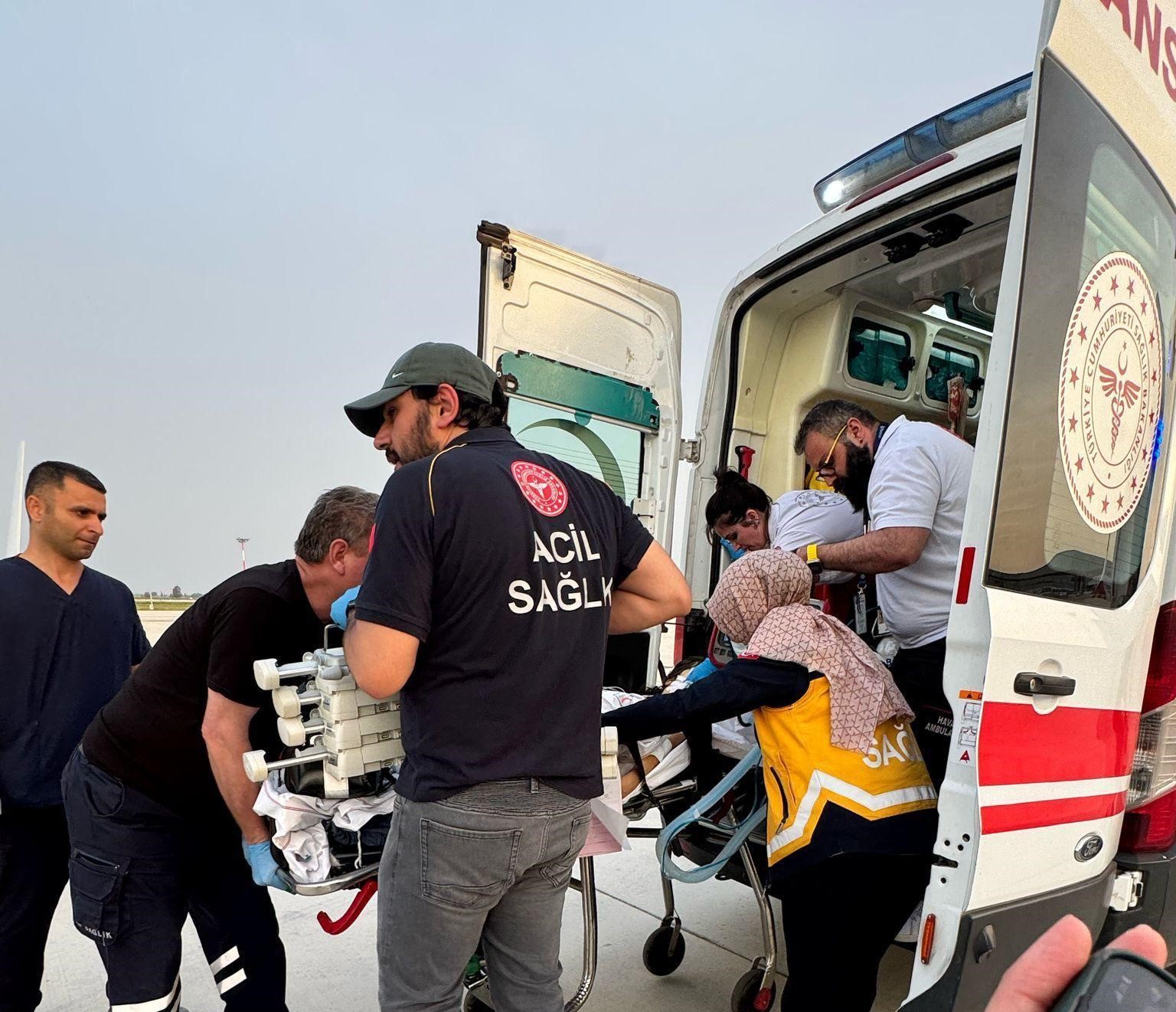 Mersin'den Ankara'ya Umut Dolu Hava Nakli Gerçekleştirildi (2)