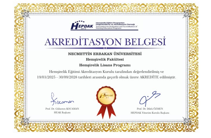 Neü Hemşirelik Fakültesi'nden Akreditasyon Başarısı (2)