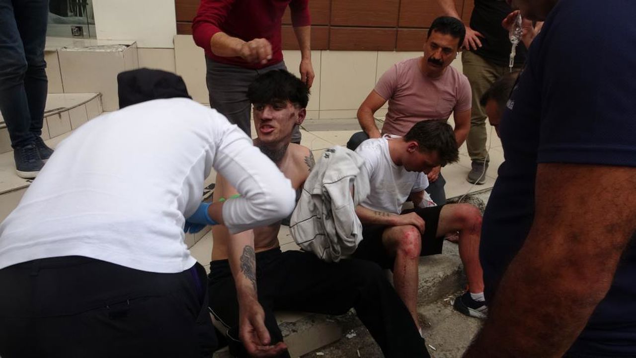Antalyada Korku Evinde Yangin (3)