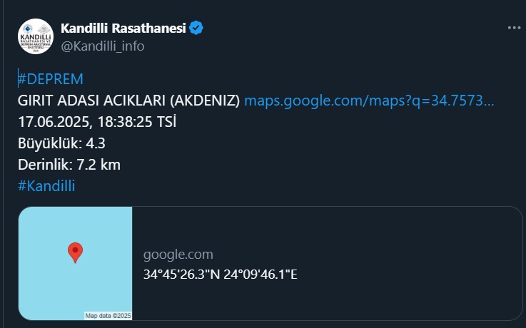 Akdeniz Deprem (1)