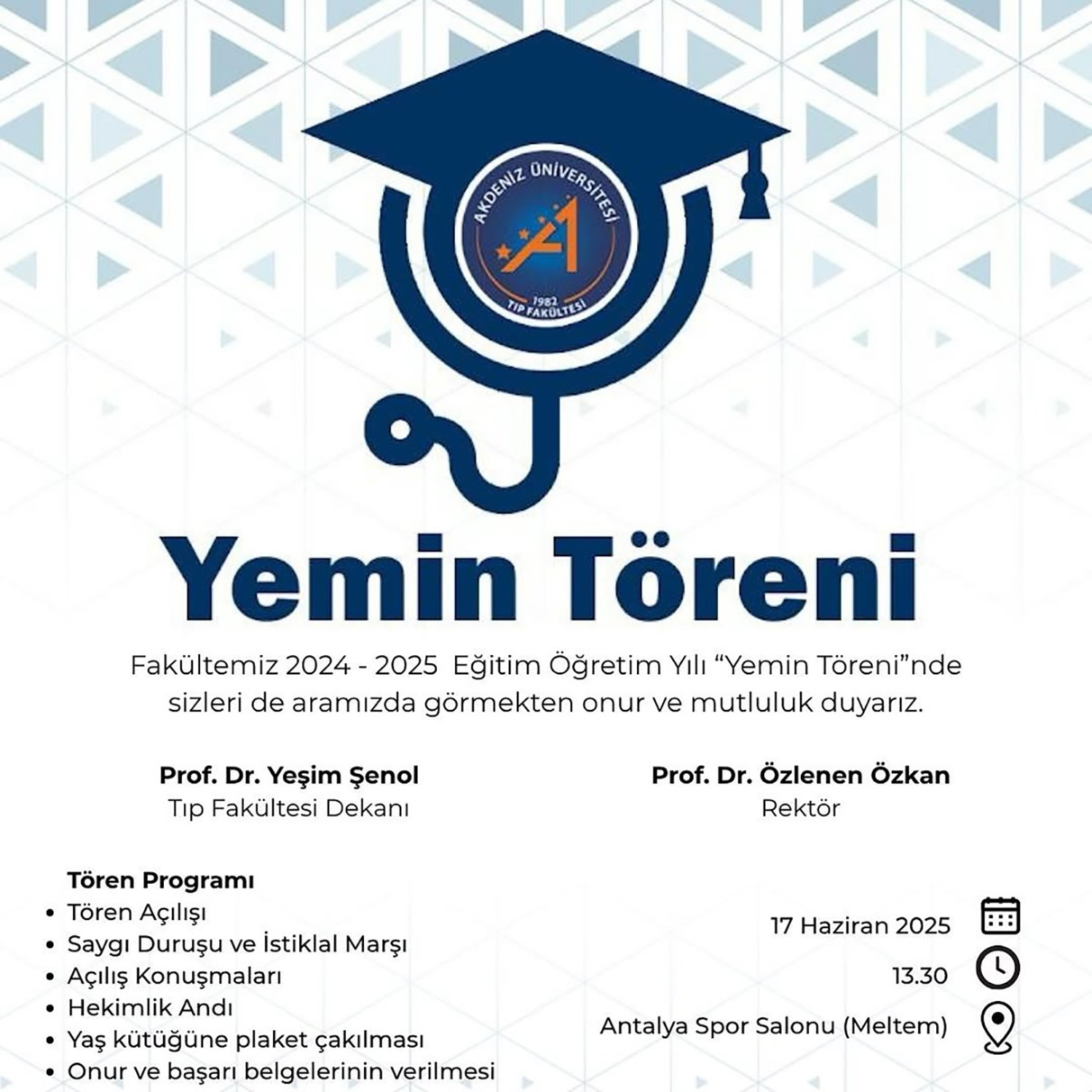 Akdeniz Universitesi Mezuniyet Toreni Neden Iptal Edildi