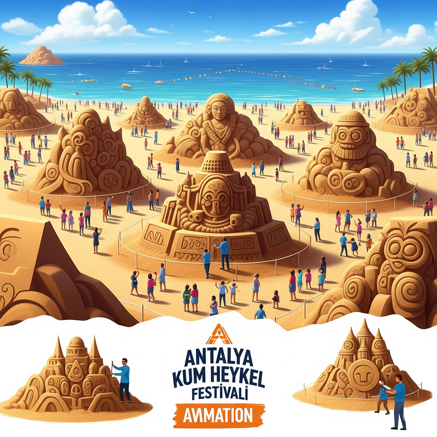 Antalya Kum Heykel Festivali