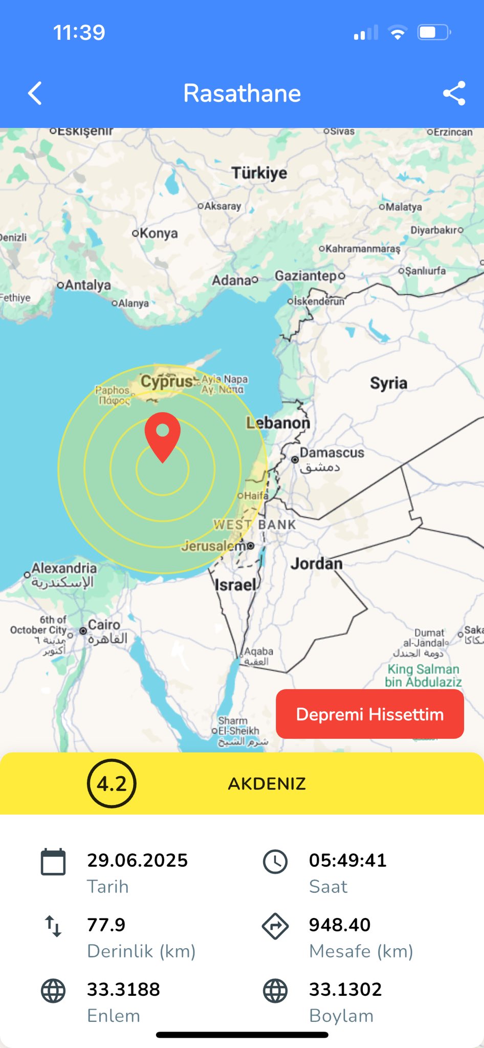 Antalyada Deprem Oldu Mu