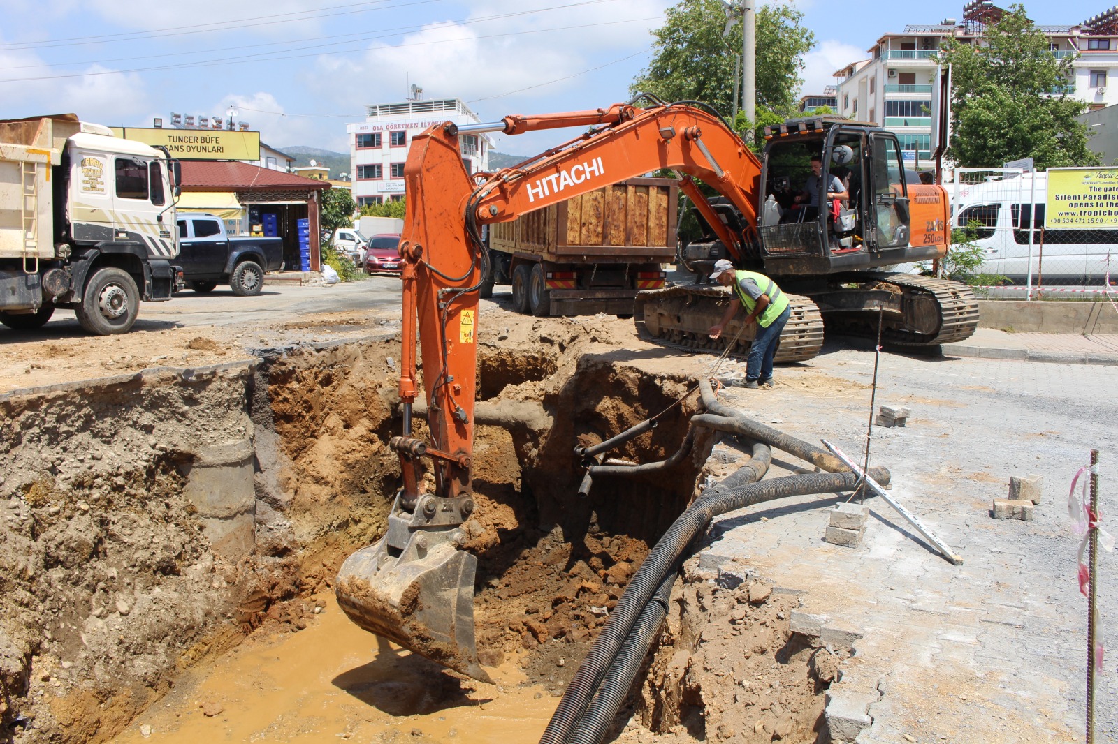 Antalyanın O Ilçesine 535 Metrelik Sorunsuz Çalışma (3)