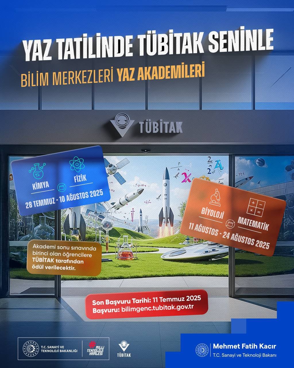 Bakan Kacır Yaz Akademileri, 7'Nci Ve 8'Inci Sınıf Öğrencilerimize Kapılarını Açıyor (1)
