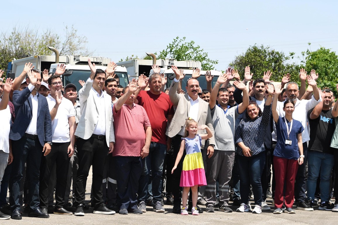 Başkan Kotan Personelle Bayramlaşti (6)