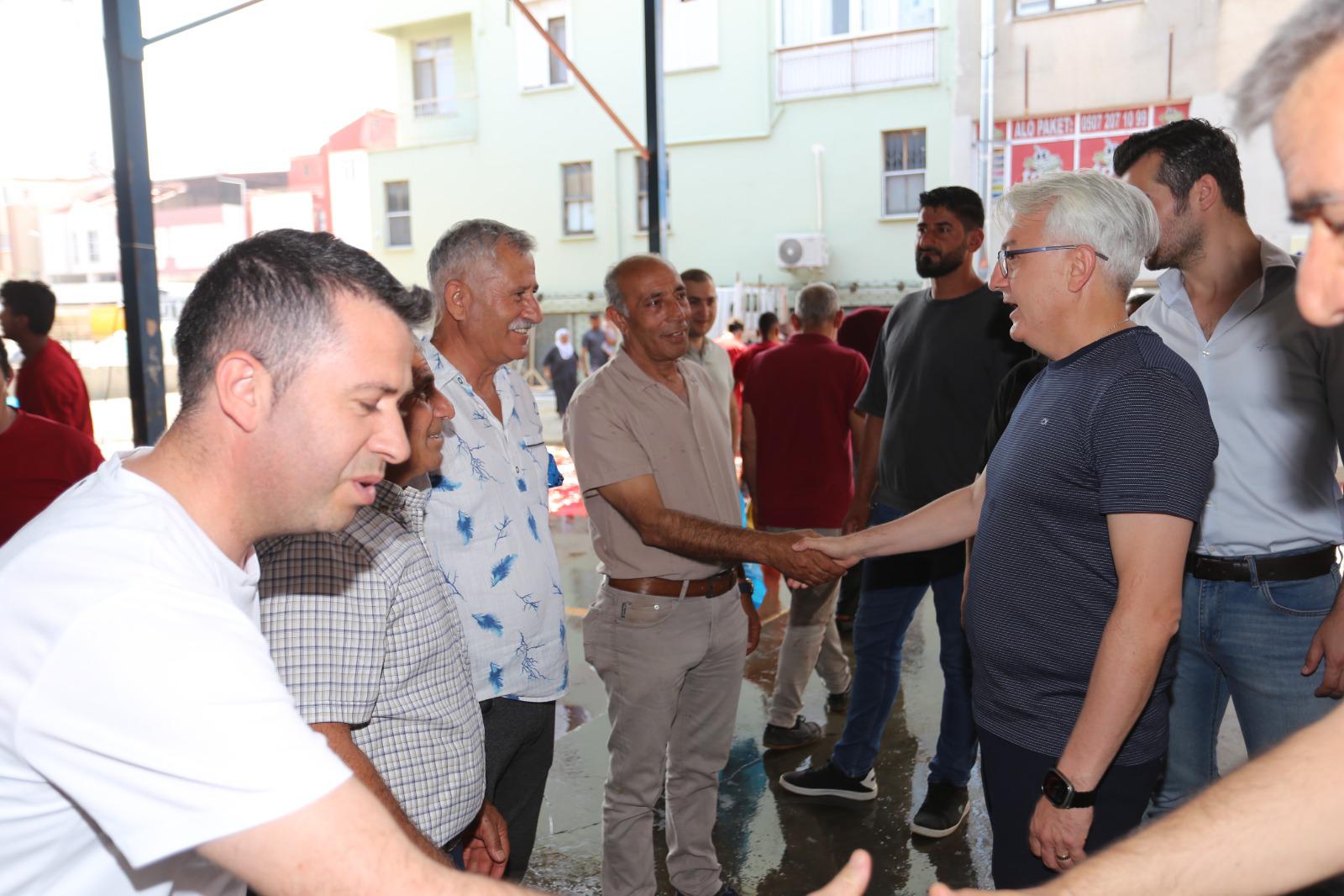 Baskan Vekili Alptekin, Kepezin Kurban Kesim Alanlarini Denetledi 6
